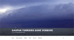 Desktop Screenshot of gaspartorriero.it